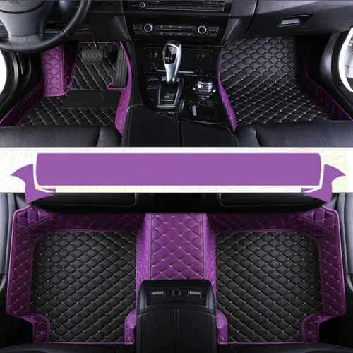 Vista 20 de Tapete personalizado para automóvil, adecuado para el 98.88% de sedán, SUV, automóvil deportivo, camión, envolvente completo, forro de cuero
