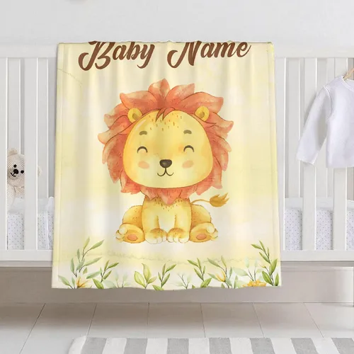 Vista 36 de Manta de bebé personalizada para niñas y niños, manta de bebé personalizada con nombre para niños pequeños, niños, ducha, recién nacidos, guardería