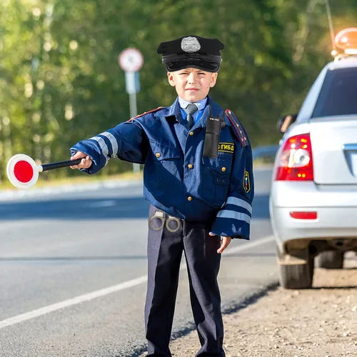 Vista 7 de Juego de 5 accesorios de juguete para niños, insignia, esposas, walkie-talkie, lentes de sol para juegos de simulación y juego de rol, regalo