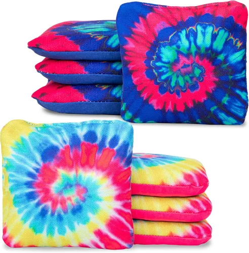 Vista 21 de Play Platoon Tournament Series Bolsas de Cornhole - Bolsas de Estilo Profesional de Doble Cara con Lado Resbaladizo y Pegajoso - Juego de 8
