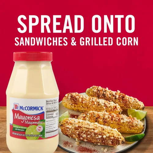 Vista 6 de McCormick Mayonesa (mayonesa) con jugo de lima, 62.5 fl oz