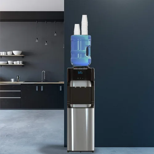 Vista 5 de Brio Essential Series - Dispensador de enfriador de agua de carga superior, dispensador de tres temperaturas, bloqueo de seguridad para niños