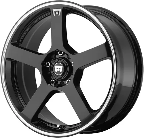 Vista 8 de Motegi MR116 FS5 15X6.5 4X100/4.5 5.32 40mm NEGRO BRILLANTE CON BRIDA MECANIZADA - MR11656598340 NEGRO BRILLO CON BRIDA MECANIZADA