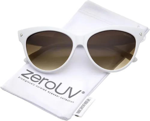 Vista 5 de zeroUV - Gafas de sol de ojo de gato de moda vintage de gran tamaño de 2.323in