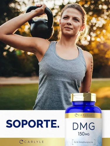 Vista 6 de Carlyle DMG N-dimetilglicina 150 mg 180 Cápsulas
