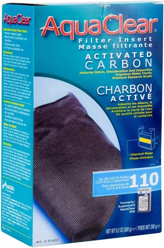 Vista 4 de AquaClear Insertos de filtro de carbón activado para tanque de 110 galones