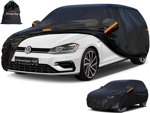 Vista 128 de Kayme Cubierta de auto SUV de 7 capas ajuste personalizado para BMW X1 (2009-2025), impermeable, para todo tipo de clima, para automóviles, cubierta