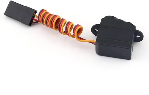 Vista 6 de 2 unids DM-S0020 0.07 oz Ultra-Micro Servo Motor sin núcleo 180 grados 0.07 oz Servo digital con conector JR 3.7V-5V para RC Hobby Modelo Avión