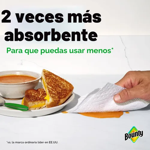 Vista 6 de Bounty Select-A-Size - Toallas de papel, impresiones, 2 rollos triples = 6 rollos regulares Prints