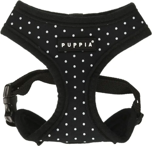 Vista 10 de Puppia Dotty Arnés para perro A (sobre la cabeza), arnés de moda con patrón de lunares, para primavera y verano, para perros pequeños, beige