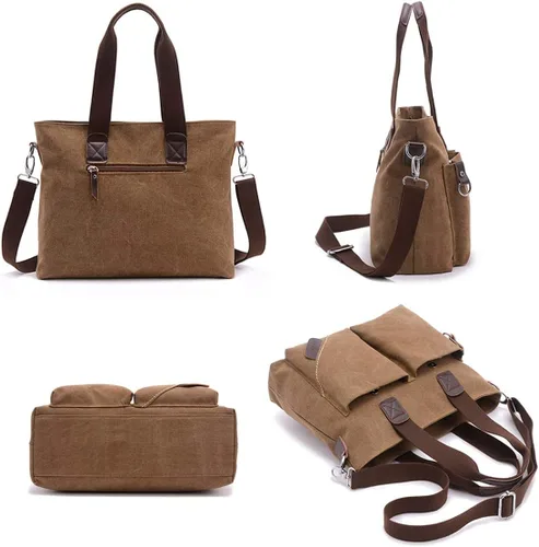 Vista 3 de BNWVC Bolso cartera con tiras Cartera estilo Tote Carteras con tiras