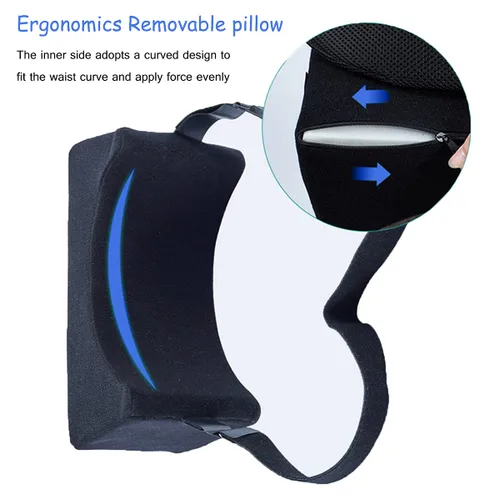 Vista 7 de Eslinga universal de abducción de hombro con almohada de abducción de 30° con correa de 3 puntos para ejercicio ajustable, inmovilizador