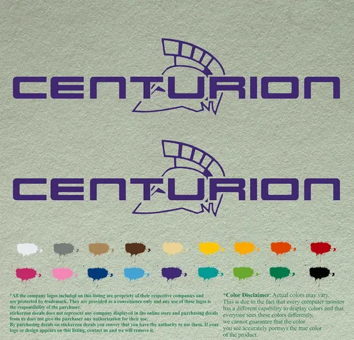 Vista 22 de Centurion - Juego de 2 calcomanías de vinilo de repuesto compatibles con motor fuera de borda (12 pulgadas, negro 070)