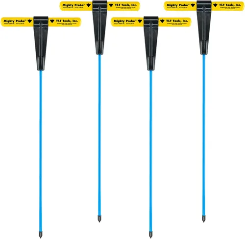 Vista 10 de T&T Tools - Sonda poderosa sonda de metal aislada de 36 pulgadas, varilla hexagonal de 7/16 pulgadas, varilla de acero de aleación resistente