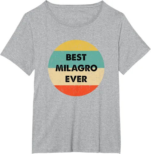 Vista 19 de Camiseta Milagro Name, Negro