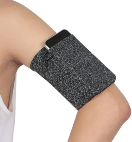Vista 8 de Brazalete para teléfono celular, para correr, deportivo, soporte para teléfono celular, correa de muñeca, funda para teléfono, bolsillo