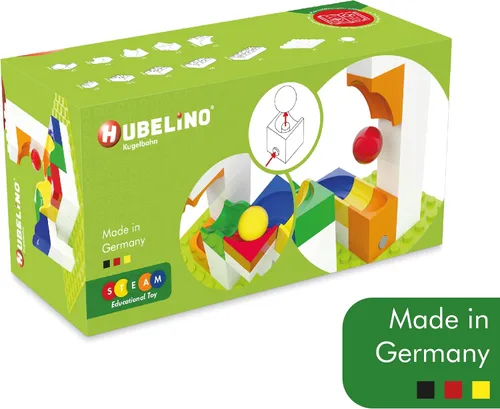 Vista 7 de Hubelino Marble Run - Juego de expansión de catapulta de 41 piezas - ¡El original! Fabricado en Alemania! - Certificado y galardonado Marble Run
