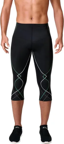 Vista 8 de CW-X Medias de compresión Stabilyx 3/4 para hombre, 225806 Negro