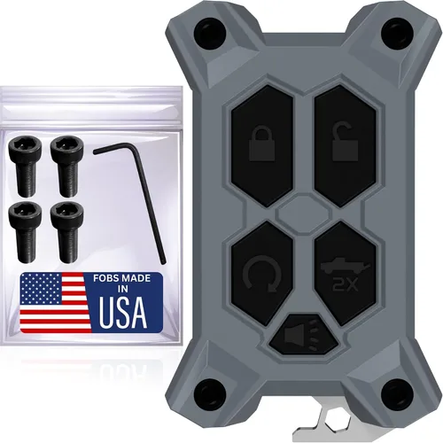Vista 14 de Funda para llavero Chevy – para funda de llavero GMC – Accesorios Silverado Sierra – Abrebotellas integrado – Compatible con guía de ajuste