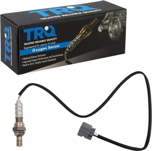 Vista 104 de TRQ Sensor de Oxígeno O2 de 4 Hilos de Banda Estrecha Compatible con VW Atlas 2.0L 2018-21, VW GTI 2.0L 2016-18, Audi A3 Quattro 2.0L 2015-18, VW