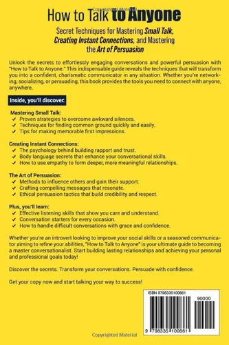Vista 2 de How to Talk to Anyone Secret Techniques for Mastering Small Talk, Creating Instant Connections, and Mastering the Art of Persuasion