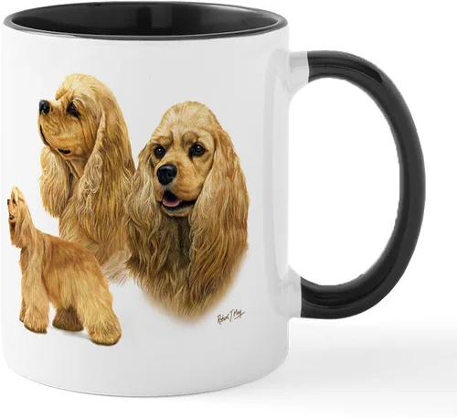 Vista 11 de CafePress Cocker - Taza de café de cerámica (11 oz (11.0 fl oz)