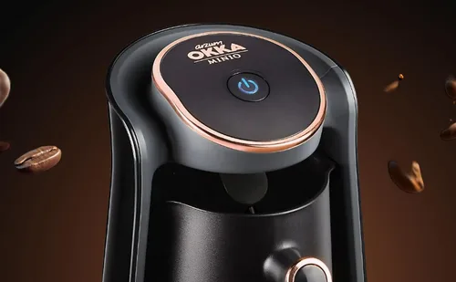 Vista 8 de Arzum Okka Minio - Máquina de café turco/griego automática, 120V UL EE. UU., 4 tazas, Negro/Oro