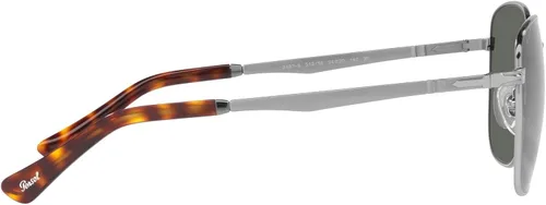 Vista 10 de Persol PO2497S - Gafas de sol cuadradas para hombre PlateadoVerde