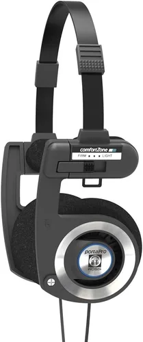 Vista 5 de Koss Porta Pro - Auriculares de diadema con funda, color negro