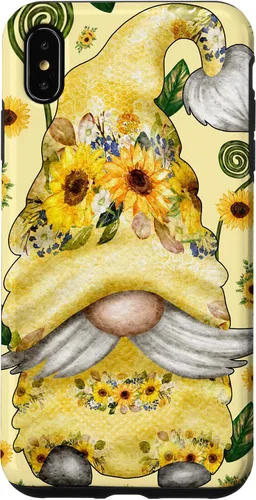 Vista 11 de Unique Sunflower Gnome for Spring and Summer Cute Pattern Case for iPhone 17