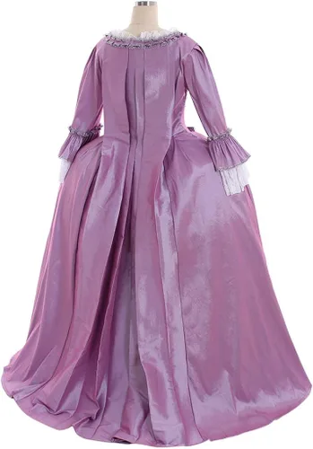 Vista 4 de CosplayDiy Queen Marie Antoinette Rococó - Vestido gótico victoriano para mujer