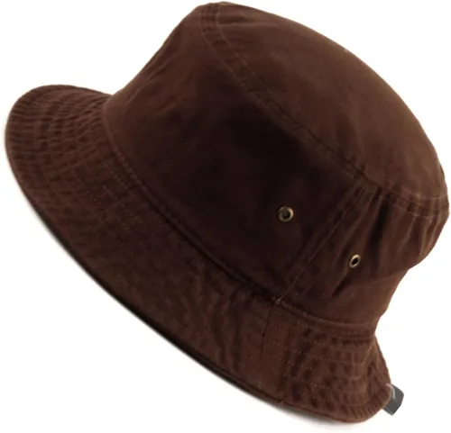 Vista 18 de Unisex 100% algodón pesca caza verano al aire libre cubo sombrero sombrero