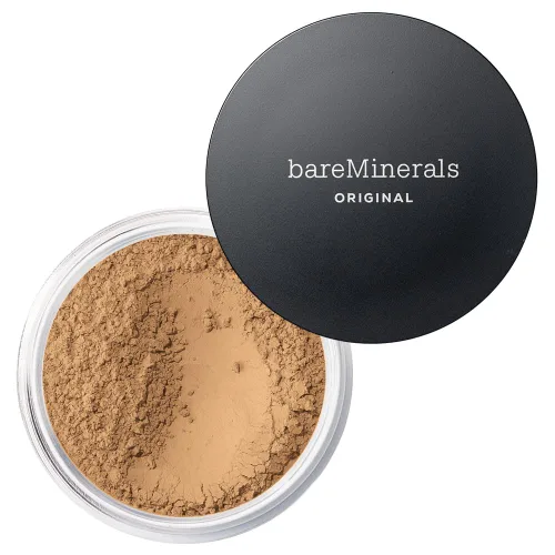 Vista 17 de bareMinerals Base mineral suelta original de lujo SPF15, 0.63 oz - Feria 01 Feria