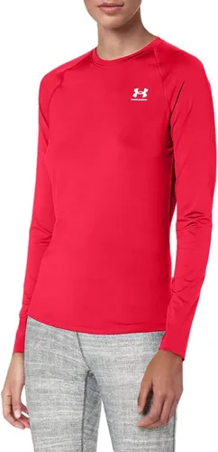 Vista 3 de Under Armour HeatGear - Camiseta de compresión de manga larga para mujer