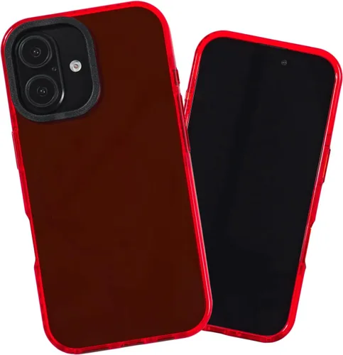 Vista 41 de SteepLab Funda de barrera para iPhone 13, protección de 360 grados que absorbe impactos con bisel elevado y colores llamativos (cielo azul brillante)
