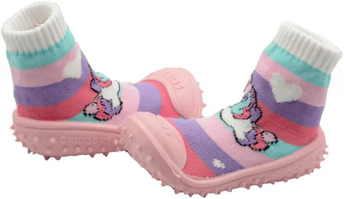 Vista 3 de Pantuflas antideslizantes para bebés niños y niñas Calcetines antideslizantes para bebés Zapatillas de casa para niños pequeños de primera calidad