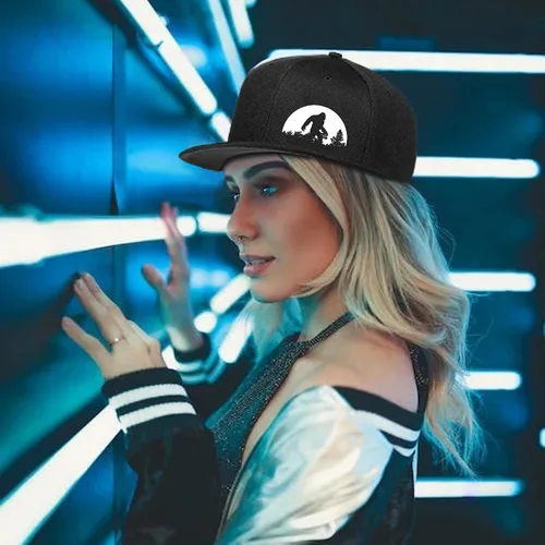 Vista 4 de Gorra de chef plana para hombre, divertida, doble cuchillos, cocina, ajustable, gorra de béisbol para mujer