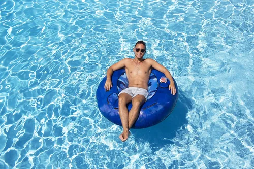 Vista 2 de SWIMLINE Tubo inflable de 54 pulgadas cubierto de tela SOLSTICE SUMO