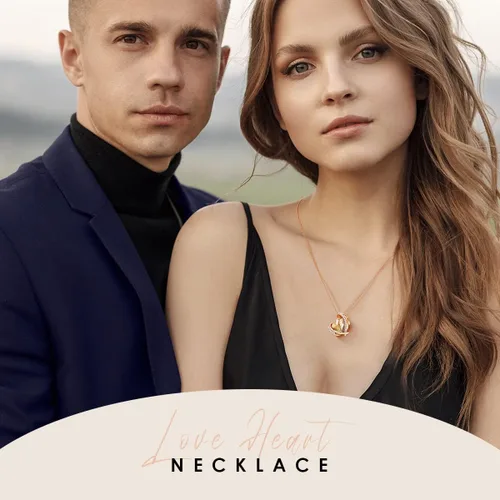 Vista 9 de CDE - Collares con colgante de corazón para mujer, tono de plata y oro rosa, piedra natal para Día de la Madre, San Valentín, cumpleaños