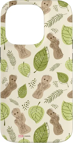 Vista 17 de Funda con diseño de hojas de Groot para iPhone 16 Marvel Studios