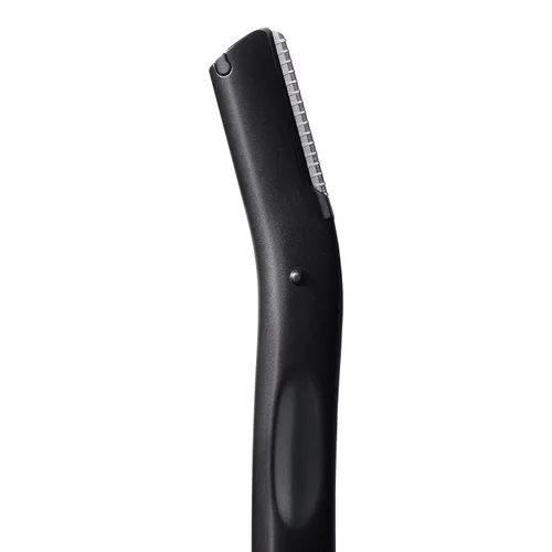 Vista 2 de Revlon Moldeador de precisión de cejas, maquinilla de afeitar para cejas y cejas y cuchilla removedor de pelo, reutilizable, fabricado con acero