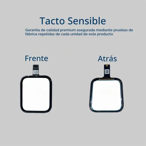 Vista 6 de Reemplazo de pantalla frontal para Apple Watch Series 4 Kit de reparación de digitalizador táctil con herramientas e instrucciones