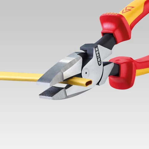 Vista 4 de KNIPEX Tools 09 08 240 US High Leverage Lineman's, New England Head, 1000V aislado