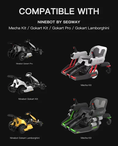 Vista 7 de STIO GoKart - Funda de protección contra el polvo y el sol, compatible con Segway Ninebot GoKart Pro, resistente a la suciedad, resistente a