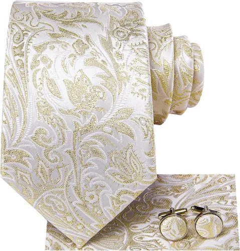 Vista 19 de Dubulle Corbata tejida de cachemira para hombre y gemelos de pañuelo para hombre, conjunto de gemelos para boda formal y negocios