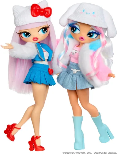Vista 5 de LOL Surprise OMG ama a Hello Kitty y sus amigos - Hello Kitty - Muñeca de moda, jugar y exhibir!