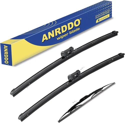 Vista 15 de ANRDDO Repuesto de limpiaparabrisas para limpiaparabrisas Jeep Wrangler