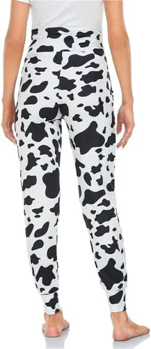 Vista 5 de Pantalones casuales de maternidad para mujer, elásticos, cómodos
