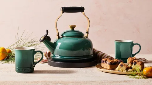Vista 5 de Le Creuset - Taza de cerámica Vancouver, 14 onzas, alcachofa