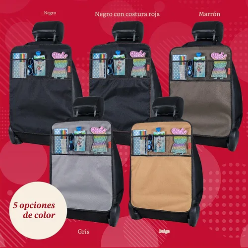 Vista 9 de Tapete para pisar con grandes bolsillos de almacenamiento, negro (Black Stitching)